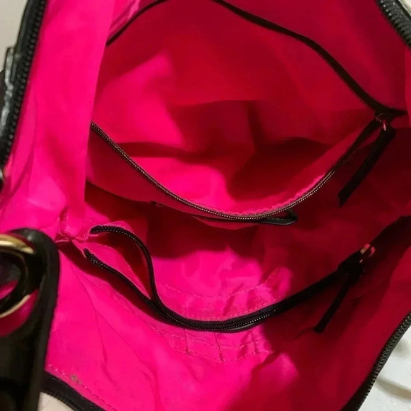 Dooney Bourke navy blue shoulder handbag - Picture 14 of 15